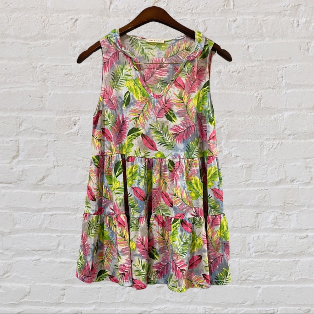 Lime & Chili floral sleeveless top FREE SHIPPING